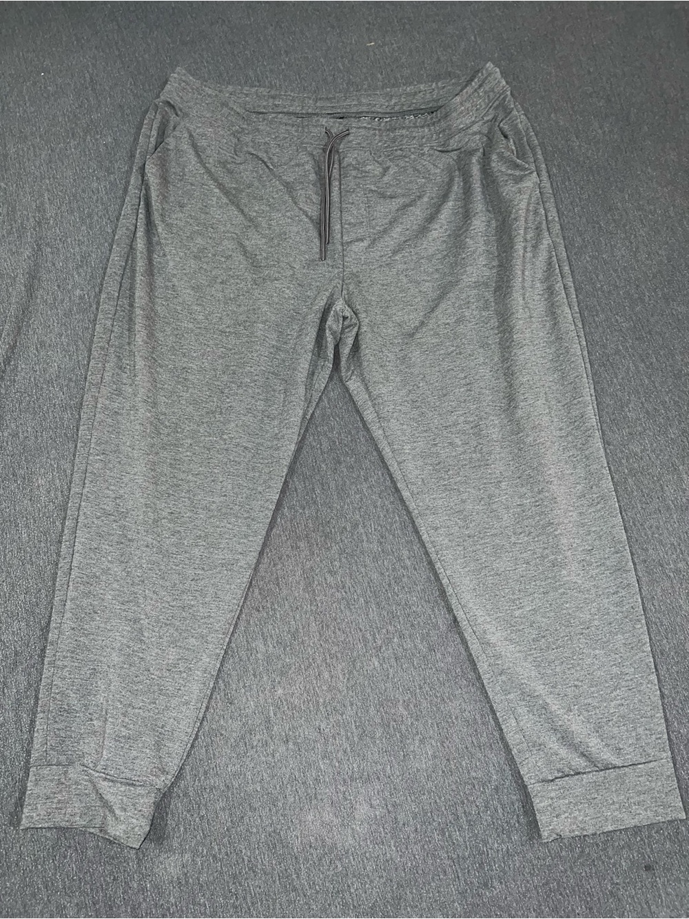 Men's Heather Gray Slim Jogger Sweatpants